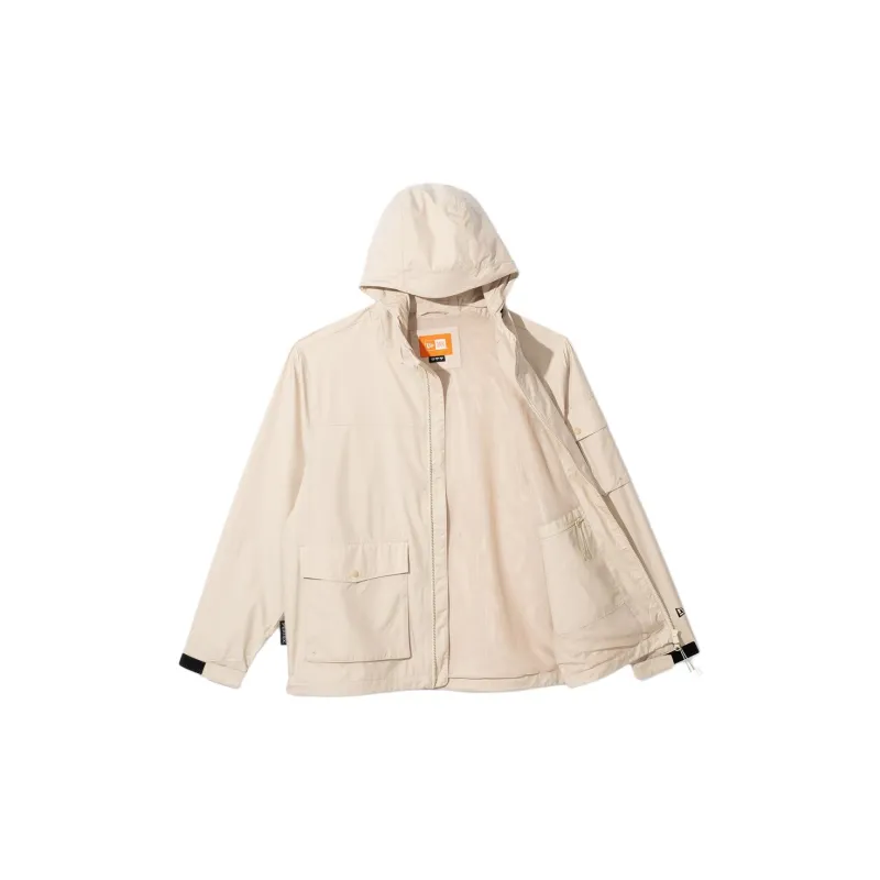 New Era SS24 Jackets Coats Men's Ivory-2