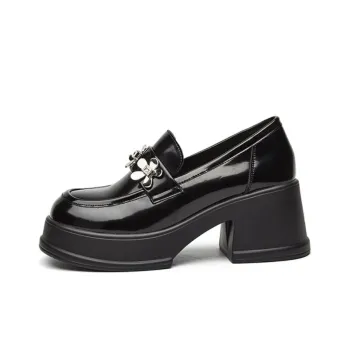 DAPHNE Loafers Women's Black/Beige