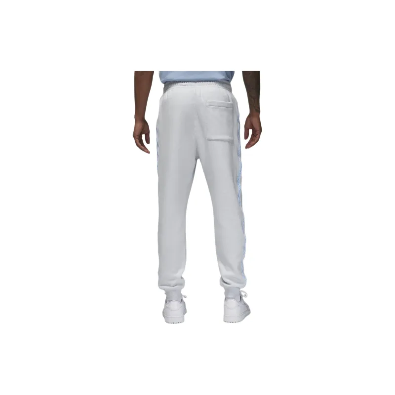 Jordan Flight MVP Knitted Sports Pants Men's Pure White Gold-1