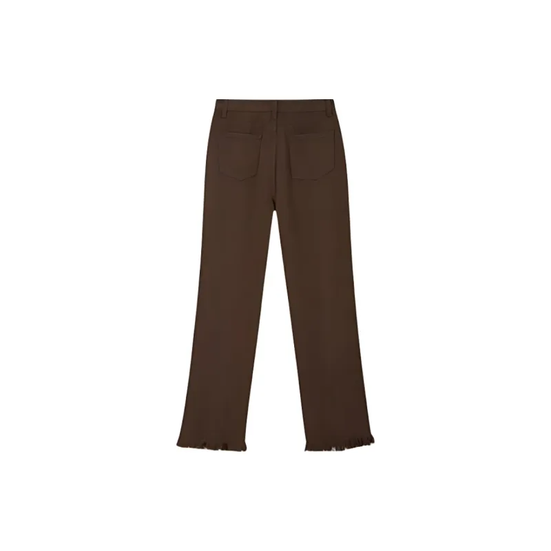 XII BASKET SS24 Jeans Women's Coffee-1