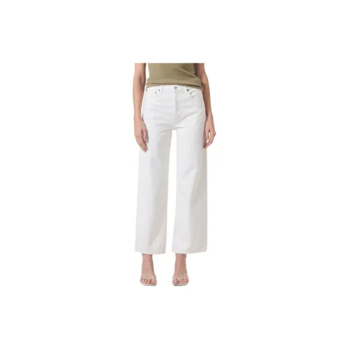 AGOLDE Jeans Women's Warm White