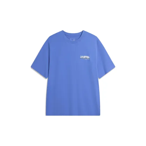 LINING Sports Life Collection T-Shirts Men Iris Blue