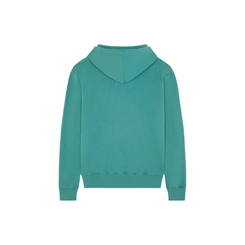 Maison Kitsune Bold Fox Head Patch Drawstring Hoodie-1