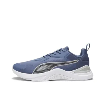 PUMA Infusion Cushioning Wear-Resistant Low-Top Running Shoes Men's Blue