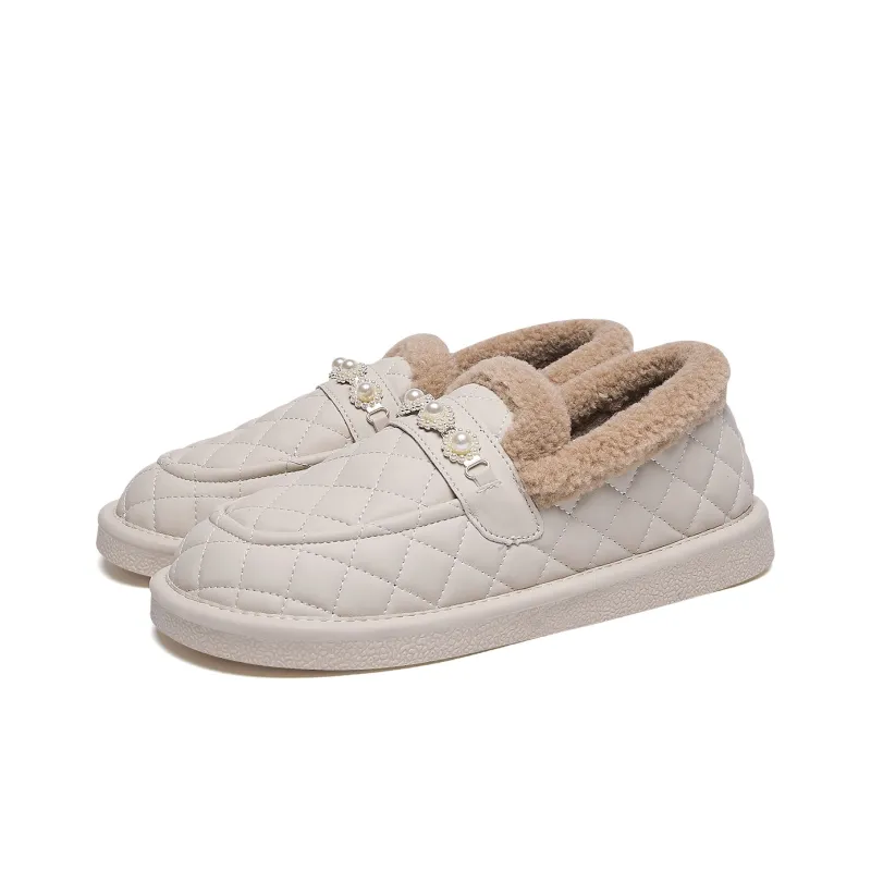 WARRIOR Loafers Women's Beige, Black-2