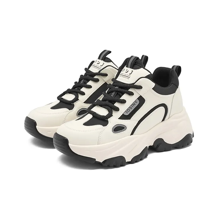 JOSINY JOSINY Non-slip Lightweight Low-Top Chunky Sneakers Women's-2