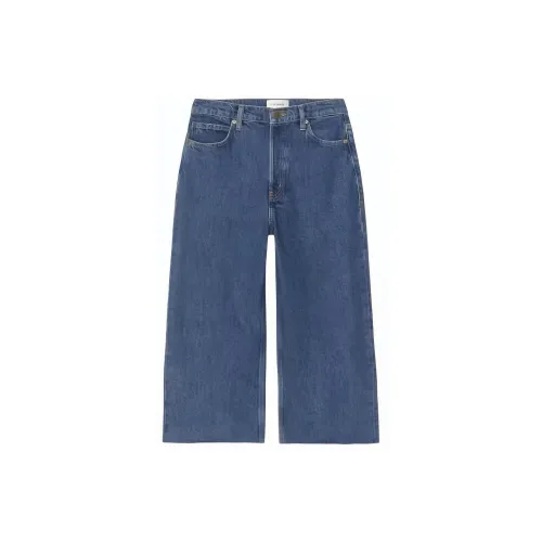 FRAME Easy Capri High-rise Cropped Jeans