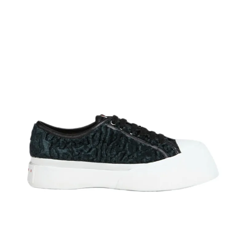 MARNI Pablo Low Top Platform Shoes Big Toe Shoes Women's Green-1