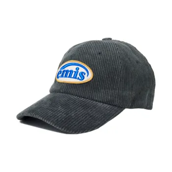 Emis Cotton Baseball Caps Unisex Gray