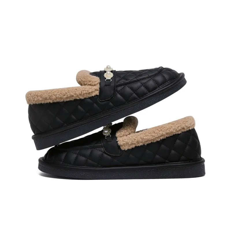 WARRIOR Loafers Women's Beige, Black-8
