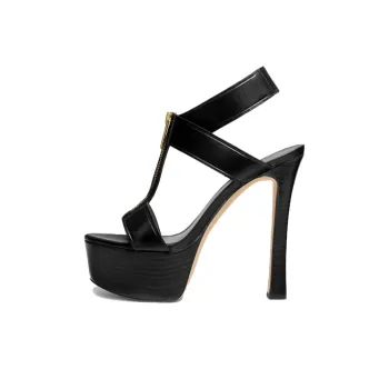 MICHAEL KORS Berkley Strap Sandals 13cm Women's Black