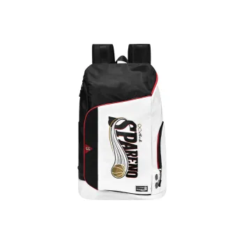 8atheist Sparenopains X DRA Collaboration Polyester Basketball Bag Backpack Large Size Unisex White