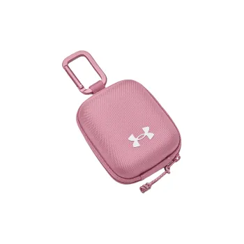 Under Armour Polyester Hanging Bag Coin Purse Mini Unisex Pink & White