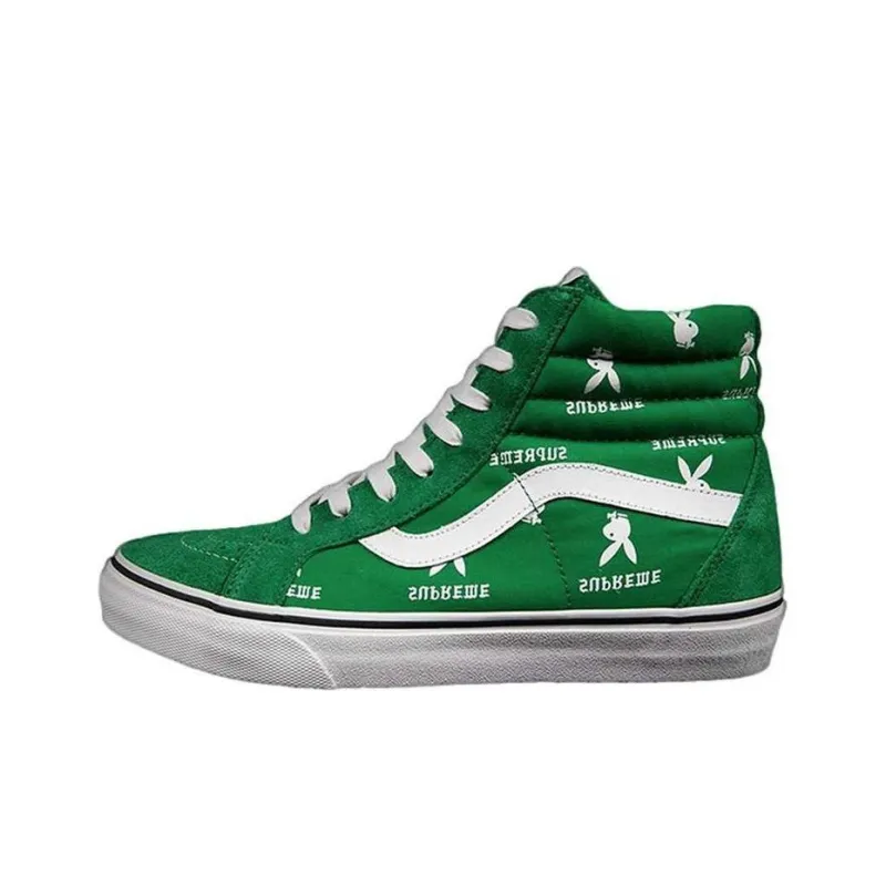 Vans Sk8 Hi Supreme X Playboy Green-0