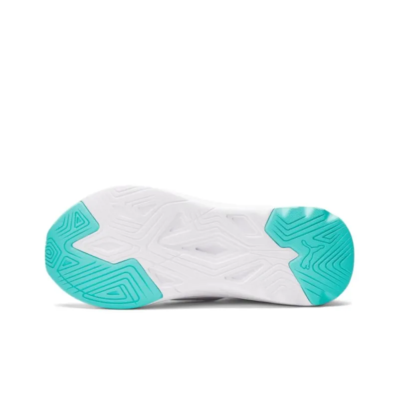 PUMA Softride Sophia Slip On Cushioning Wear-Resistant Low-Top Running Shoes Women's White-4