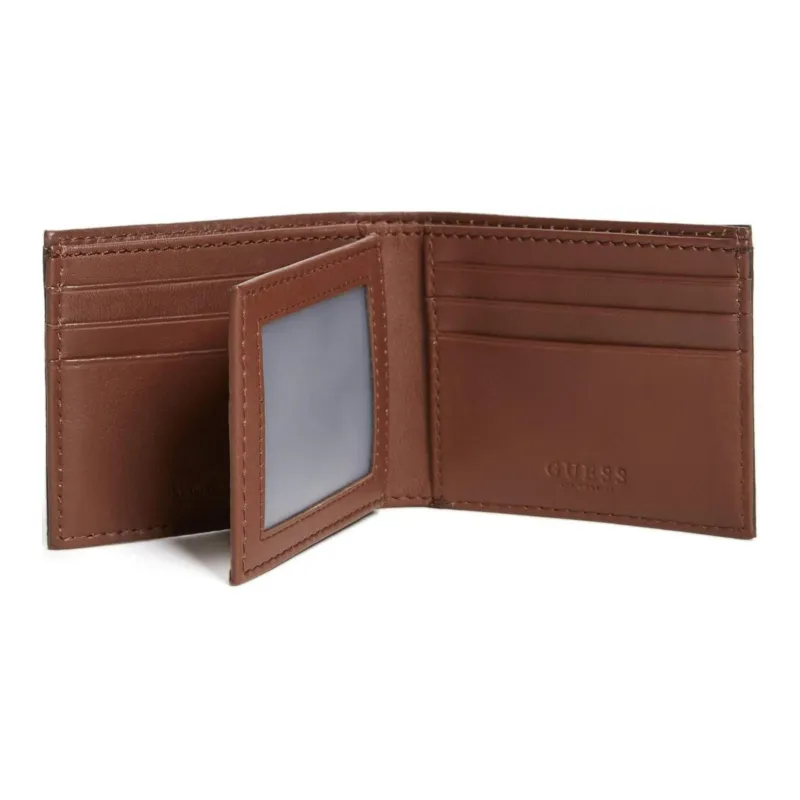 GUESS Artificial Leather Wallet Women's Brown-2