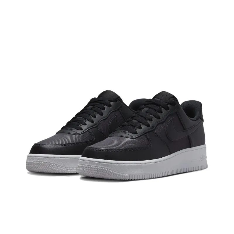 Nike Air Force 1 Low Nylon Black White-2