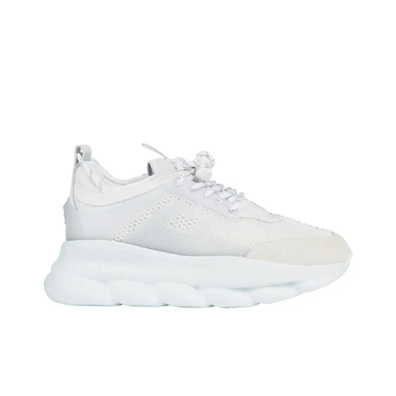 VERSACE Chain Reaction White Women's-1