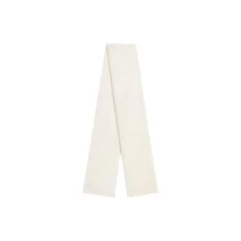 CELINE Scarf In Fair Isle Alpaca Wool Pointelle