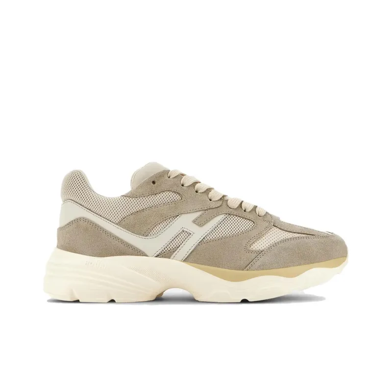 HOGAN H Logo Patch Panelled Sneakers-1