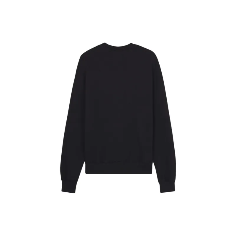 Maison Kitsune Logo Embroidered Crewneck Sweatshirt-1