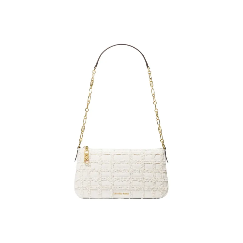MICHAEL KORS Fabric Handbag, Shoulder Bag Women's White-1