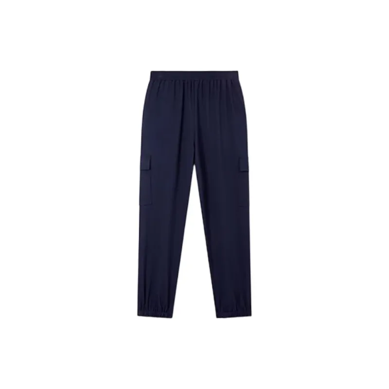 XII BASKET SS24 Cargo Pants Women's Navy Blue-1