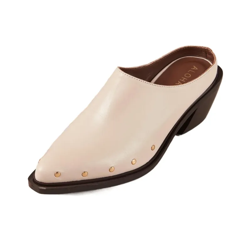 ALOHAS Slip-Resistant Wrap-toe Slippers Women's Light Pink-2