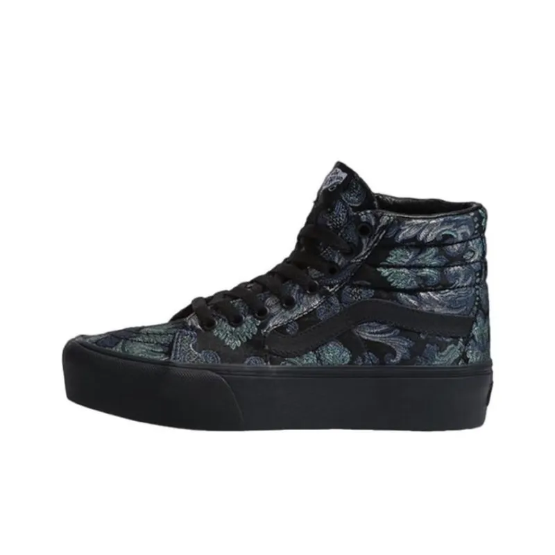 Vans Sk8-Hi Platform 2.0 Daring Damsels Multi Black Women's-0