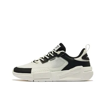 Erke Joyride 1.0 Breathable Slip Resistant Low Top Skateboard Shoes Women's Microcrystal White/Jet Black