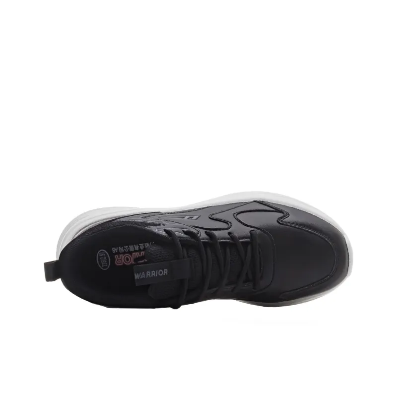 WARRIOR Running Shoes Unisex Low Top Gray-3