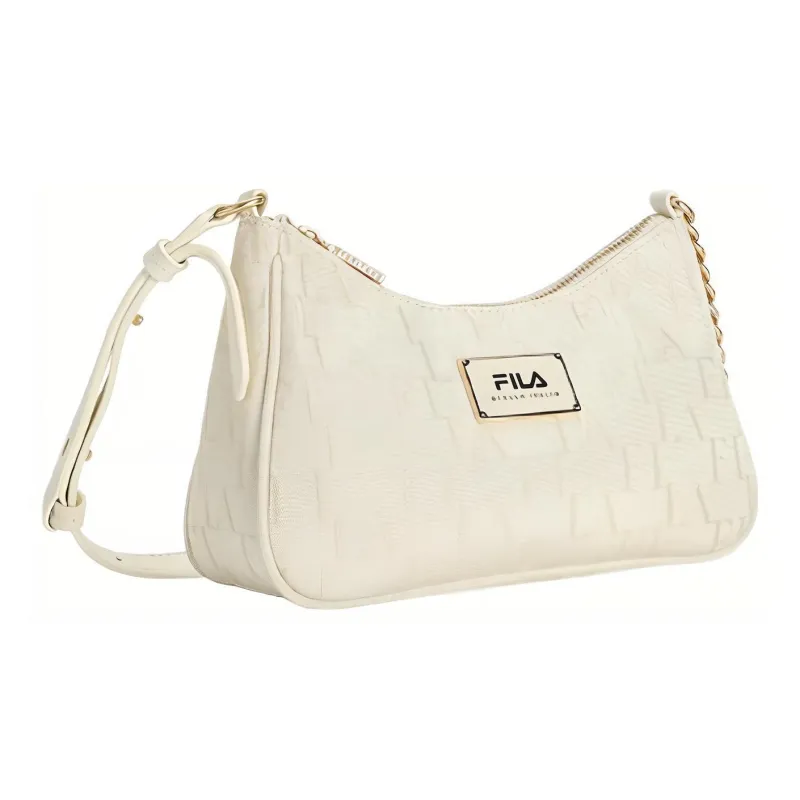 FILA MODERN HERITAGE Fabric Crossbody Bag Women's Cloud White-2