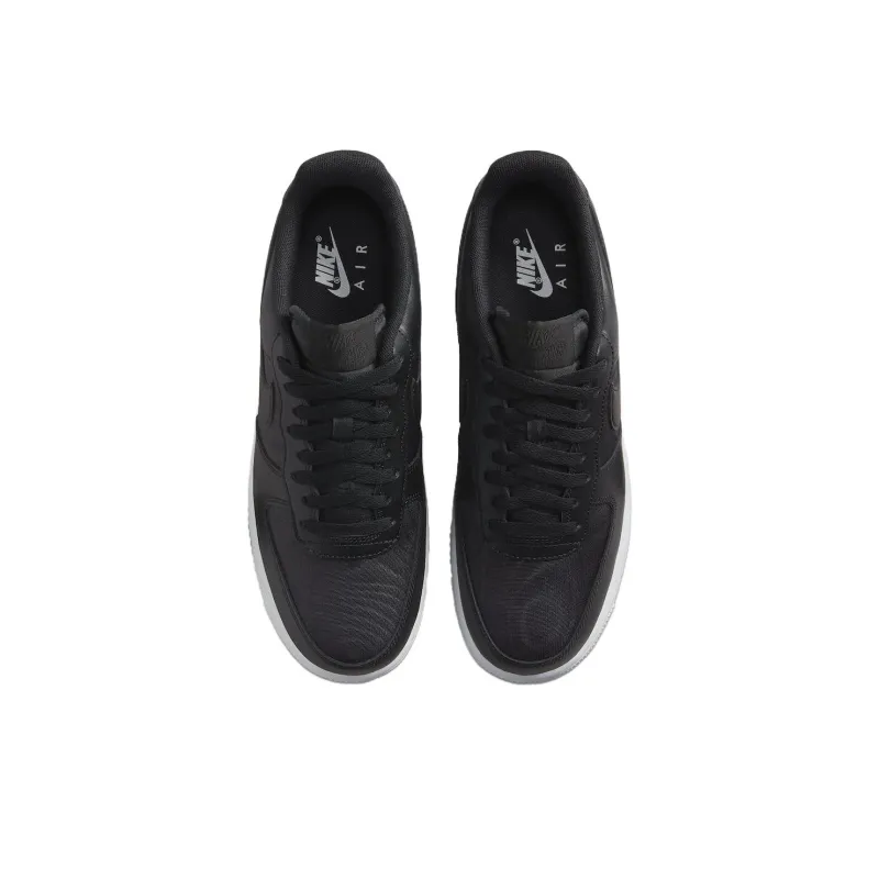 Nike Air Force 1 Low Nylon Black White-3