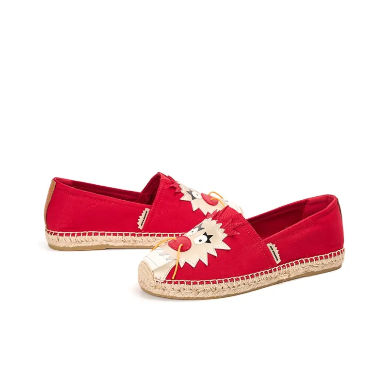 Joy&Mario Espadrilles Women's Black/Red/Beige/Yellow-10