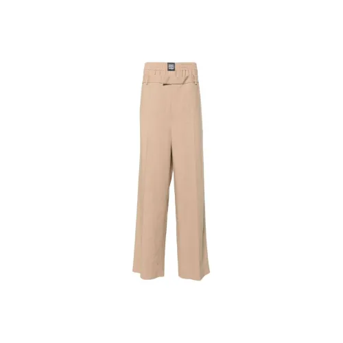 MSGM Suit Trousers Men Beige