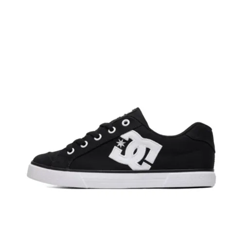 DC Shoes Chelsea TX Cushioning Wear-Resistant Low-Top Skateboard Shoes Men's Black