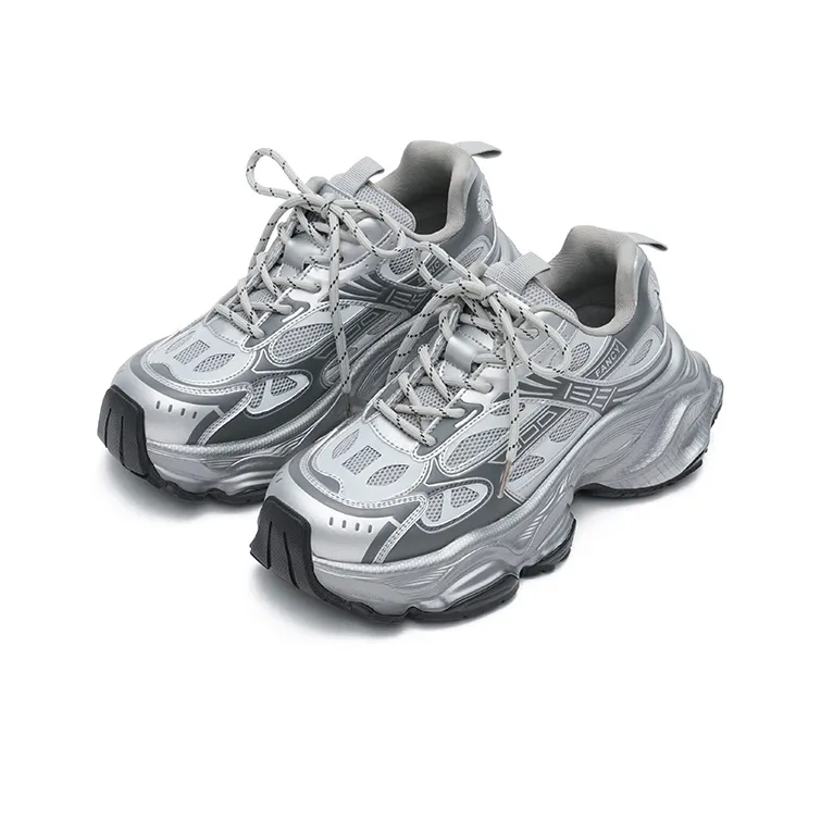 MASOOMAKE Height Increasing Chunky Sneakers Women's-9