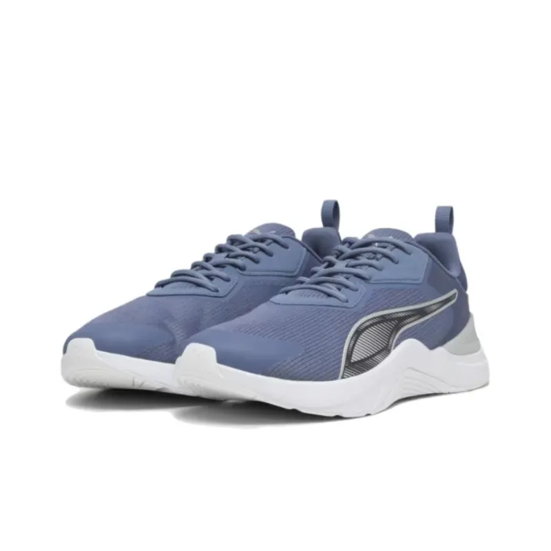PUMA Infusion Cushioning Wear-Resistant Low-Top Running Shoes Men's Blue-2