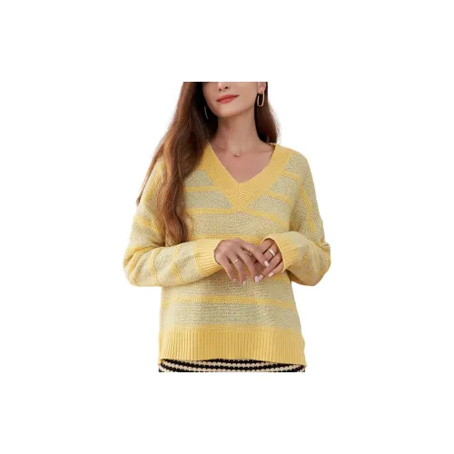 Vidolas Sweaters Women's Lemon