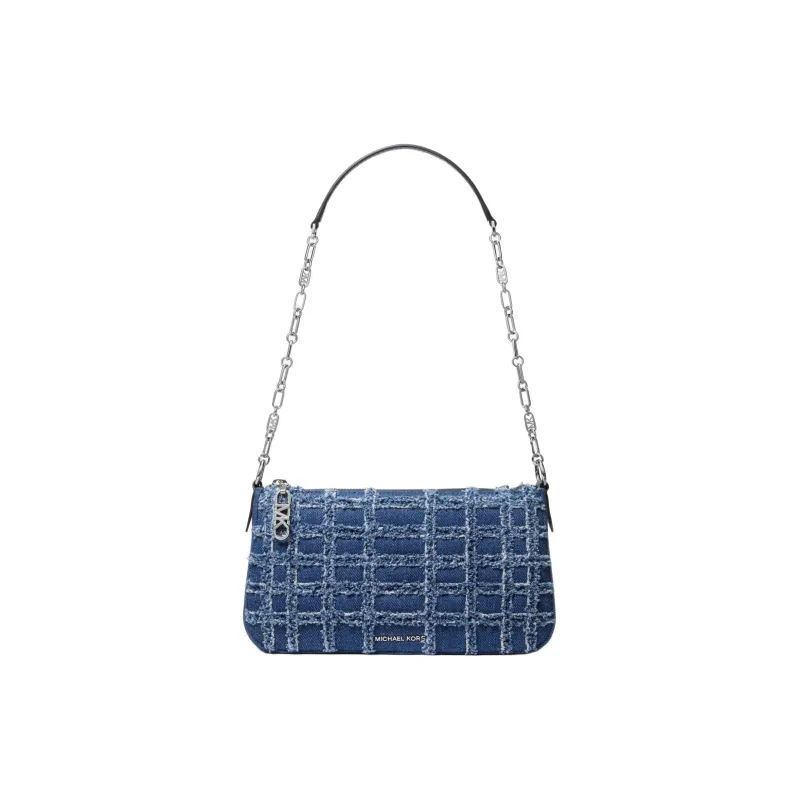 MICHAEL KORS Fabric Handbag, Shoulder Bag Women's Denim-1