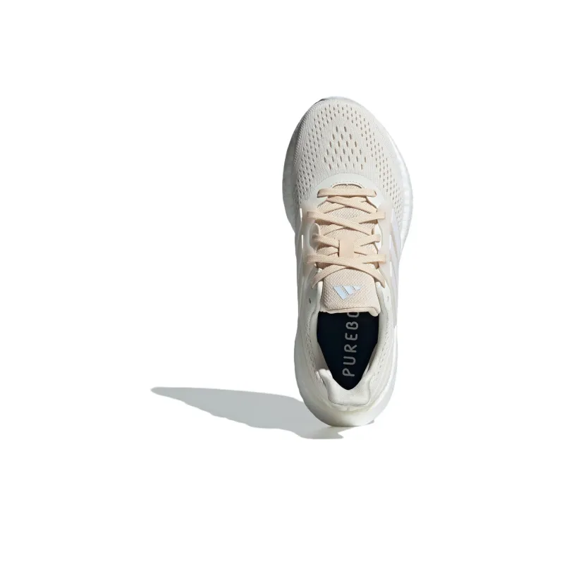 Adidas Pureboost 23 Ivory Zero Metalic Halo Blue Women's-4