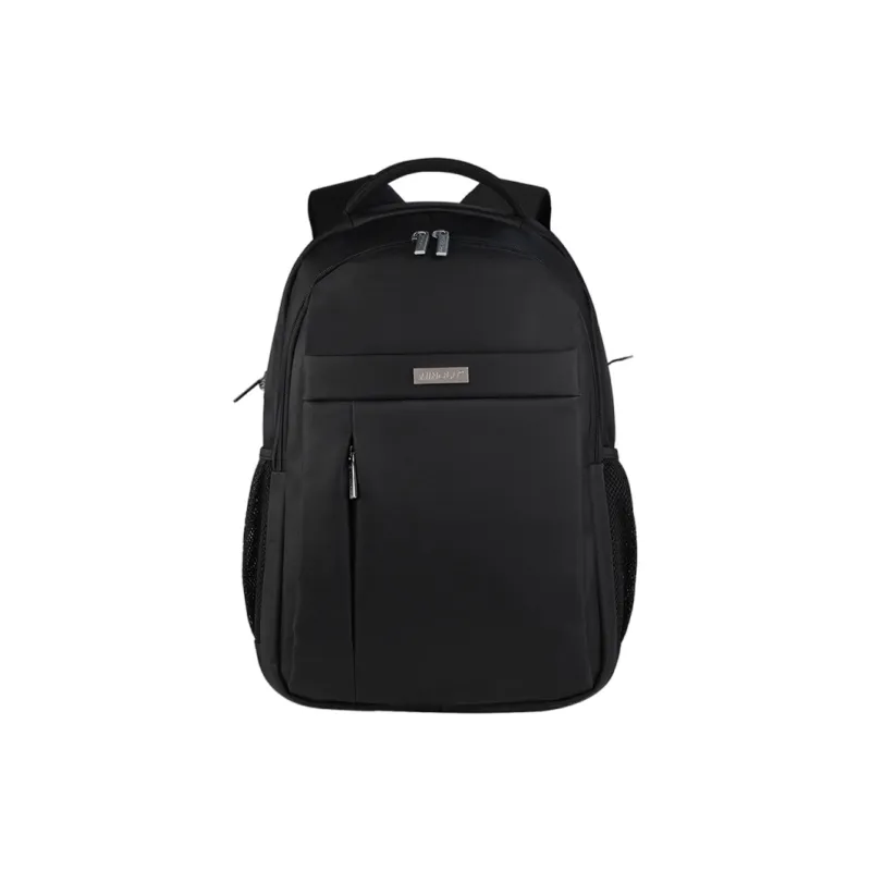 MingLu Oxford Laptop Backpack Regular Unisex Black-0