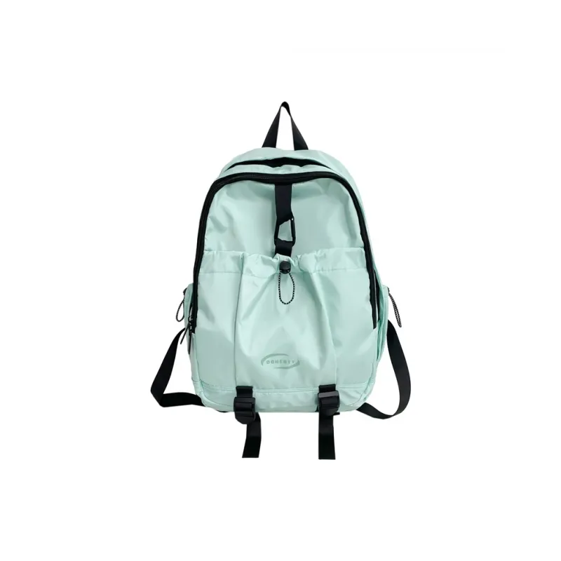 Deli Bear Nylon Backpack Regular Women's White/Pink/Black/Green-17