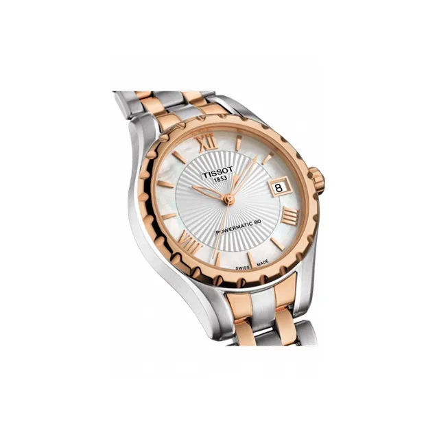 TISSOT Tianjie Collection Automatic Mechanical Movement Women's Watch Watch 34mm Silver Dial T072.207.22.118.01-1