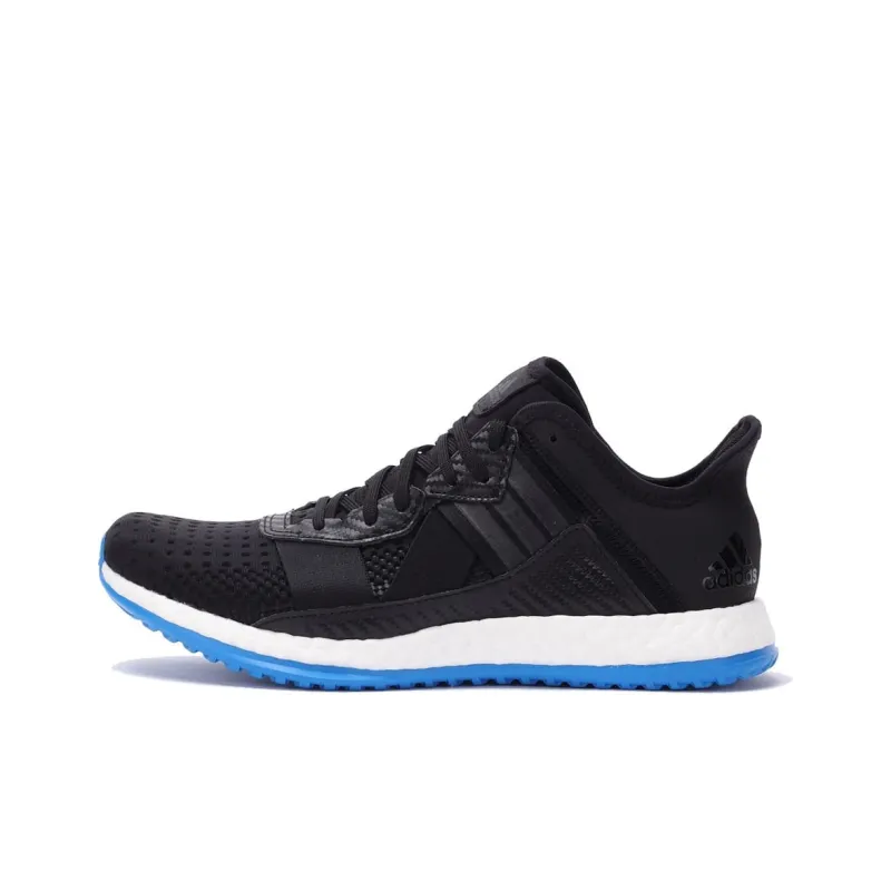 Adidas Pure Boost Zg Trainer Core Black Shock Blue-0