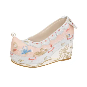 Dance Embroidery Casual Single Shoes Women's
