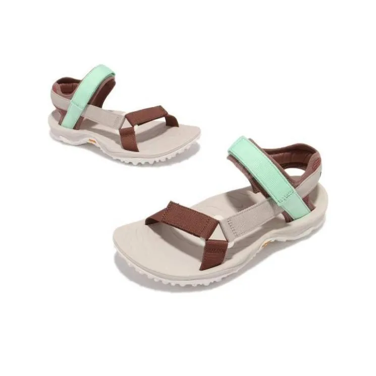 MERRELL Kahuna Web Burlwood Beach Sandals Women's Brown Green-3