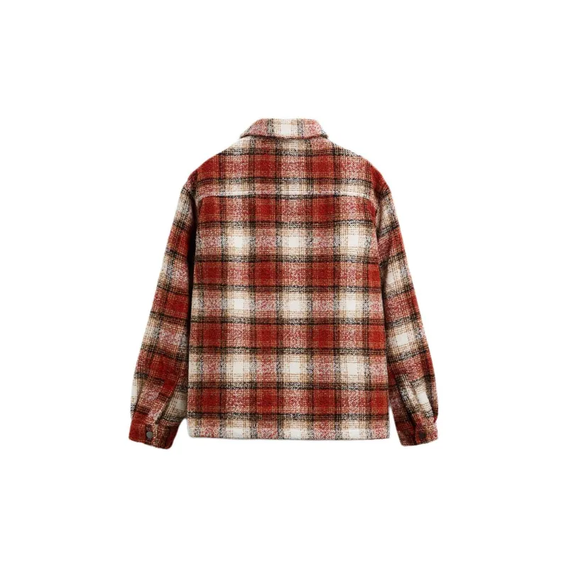 ZARA Jackets Men Red-1