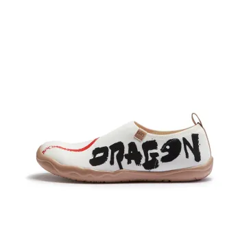 U.IN Painted Travel Shoes-Year Of The Dragon Collection Low-Top Casual Shoes Women's