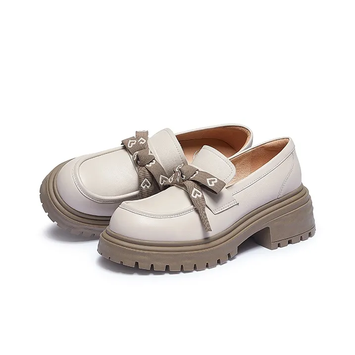CAMEL Loafers Women's Ecru/Black-2